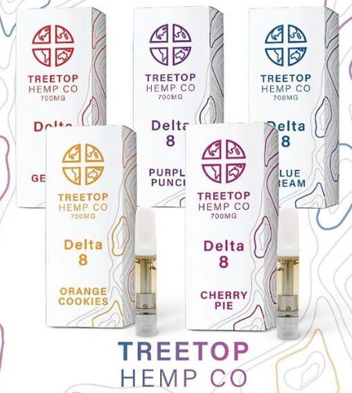 Treetop Delta 8 Cartridge Nova Distro INC.